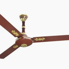 QASA CEILING FAN 60L BROWN ASS